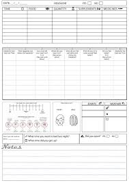 Headache Diary Free Printable Useful For Tracking Down