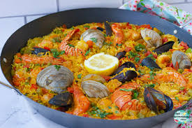 spanish seafood paella recipe