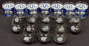 This makes it suitable for many types of projects. Lot Detail 1960s Baltimore Colts Logo Rocks Glass Group Of 20