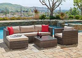 Outdoor Furniture Patio Sectional Sofa