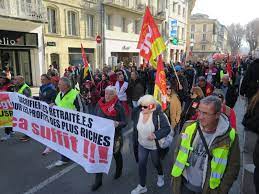 En images. Dans le Vaucluse, la 4e manifestation contre la réforme des  retraites bat des records