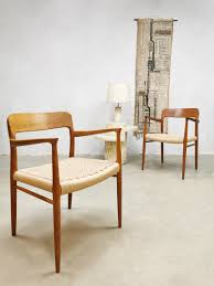 moller armchairs teak model 56