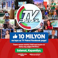 'tv patrol' is one of the most popular news programs watched by thousands of filipino people not only in the philippines but also in different countries all around the world via tfc. Maan Macapagal Maan Macapagal Twitter