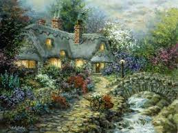Nicky Boehme Cottages Wall Art Prints