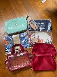 80 clarins cosmetic bag