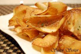chips de yuca unas patatas fritas