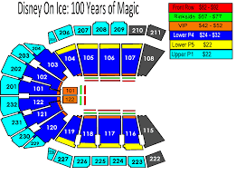 Sprint Center Disney On Ice Seating Chart Elcho Table