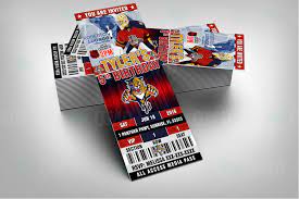 Florida Panthers Ticket Style Sports ...