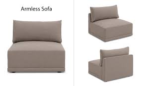 launce modular sofa taupe furniture