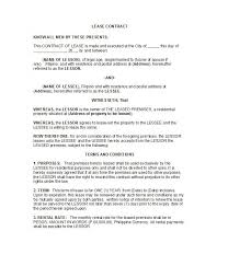 42 Rental Application Forms Lease Agreement Templates
