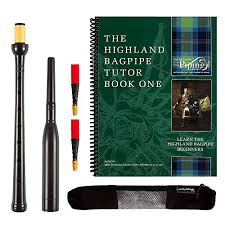 Frazer Warnock Standard Bagpipe Practice Chanter The Piping Center Of Scotland Tutor Book For Highland Bagpipes 2 Quality Reeds Breathable Case And