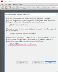 changing standard report output to pdf