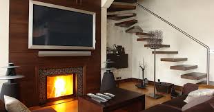 Fire in the fireplace will distract from viewing. Why You Shouldn T Mount Your Tv Above Your Fireplace Digital Trends