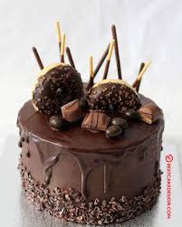 The design will remain on the chocolate and the chocolate is now firmly molded to the cake sides. 50 Chocolate Cake Design Cake Idea October 2019 Chocolate Cake Designs Chocolate Cake Decoration Creative Cake Decorating