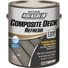gray composite deck coating