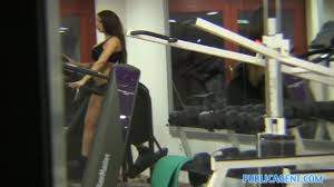 gym sex with brunette with big tits xxxbunker porn tube
