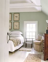Seafoam Green Paint Cottage Bedroom