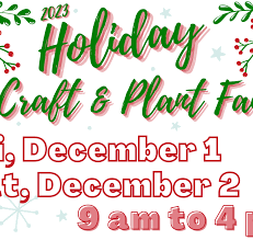 Holiday Craft Plant Fair