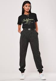 Maybe you would like to learn more about one of these? Missguided Synthetic Black Stripe Cargo Pants Lyst