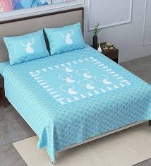 Cotton 1 Double King Size Bedsheet With