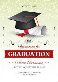 5 free graduation party invitation