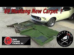 1969 ford mustang carpet refresh auto