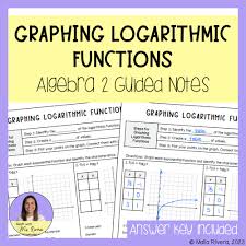 Graphing Logarithmic Functions Guided
