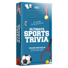 It takes time and effort to put a quiz together and a sports round is a must. Ultimate Sports Trivia Professor Puzzle