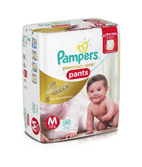 Buy Pamper Medium Size Diapers Pants  Pack of     on Amazon    