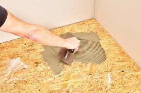 floor cement board underlayment for tile