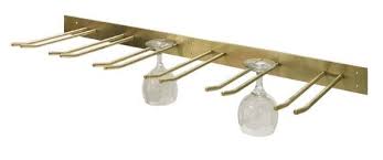 Wine Glass Stemware Rods Bottle Racks