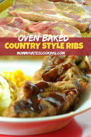 bbq country style ribs in the oven