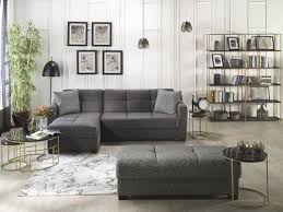 Tahoe Melson Dark Gray Sectional Sofa