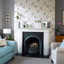 Wallpaper Fireplace Wall The Blog At