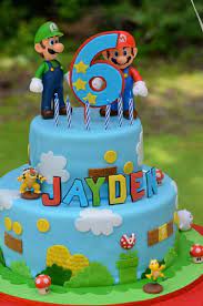 Please be aware, if you order a house favorite flavor that has a colored buttercream. Mario Cake Mario Birthday Cake Mario Cake Mario Bros Cake