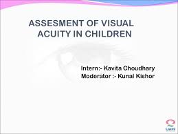 Assesment Of Visual Acuity In Children