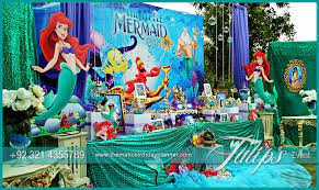 little mermaid party theme planning