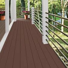Staining your deck is a process that requires planning to do the job correctly the first time, and that's exactly what our product reviews aim to provide. Behr Premium 1 Gal Sc 117 Russet Solid Color Waterproofing Exterior Wood Stain And Sealer 501301 The Home Depot