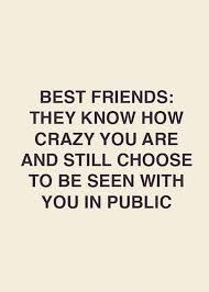 I just realized that i would do anything for you. 40 Crazy Funny Friendship Quotes For Best Friends Dreams Quote