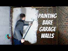 Painting Bare Brick Garage Walls