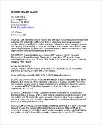 Federal resumes and ksas provide selecting officials their first impression of the applicant through their application and federal resume composition, format, and content. Federal Resume Template 8 Free Word Excel Pdf Format Download Free Premium Templates