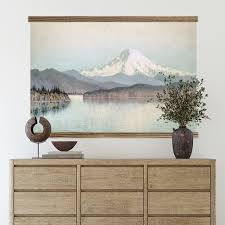 Large Wall Art Of Mount Rainier View