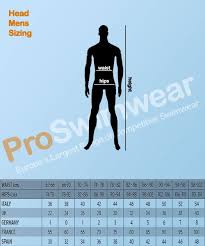 Head Mens Swimwear Sizing Guide Jammers Trunks Briefs