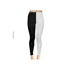 Babbytoro Women Leggings Fashion Plus Size 7xl 6xl 5xl Xs Ankle Length White Black Patch Modal Jeggings Pants