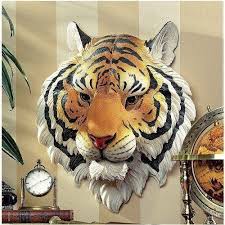 Bengal Tiger Head Wall Sculpture