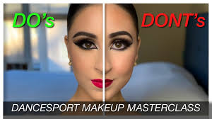 dancesport makeup mastercl you