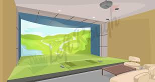golf simulator at home 9 models to fit