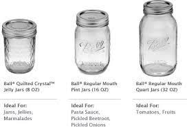Image Result For Canning Jar Sizes Chart Jar Canning
