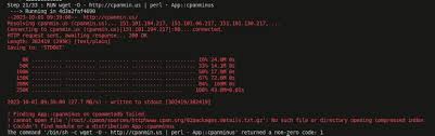 docker build error distribution of