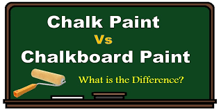 chalk paint vs chalkboard paint what